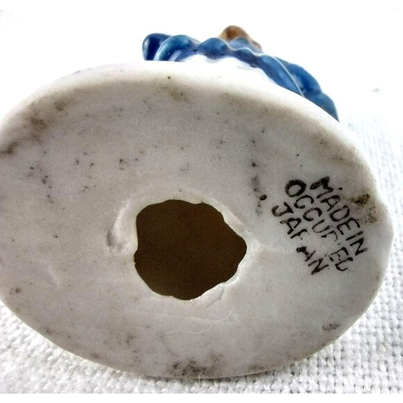 Colonial Noble Man Vintage Occupied Japan Hand Painted 3 Inch Statue - Picture 12 of 12